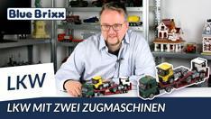 YouTube: Lkw mit zwei Zugmaschinen von BlueBrixx
