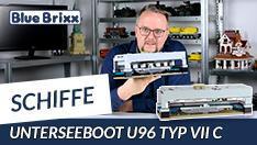 YouTube: Unterseeboot U96 Typ VII C von BlueBrixx