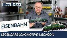 Youtube: Legendäre Lokomotive - Krokodil in grün von BlueBrixx