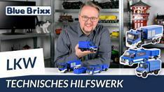 Youtube: Neue Serie von BlueBrixx - Modelle des Technischen Hilfswerks!