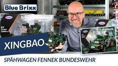 Youtube: Bundeswehr Spähwagen Fennek von Xingbao @ BlueBrixx