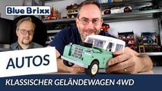 YouTube: Klassischer Geländewagen 4WD von BlueBrixx