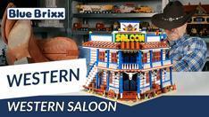 Youtube: Western-Saloon von BlueBrixx Pro - 3.840 Teile Bauspaß im Wilden Westen!
