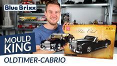 Youtube: Oldtimer-Cabrio von Mould King @ BlueBrixx - ein Fest in Schwarz und Chrom!