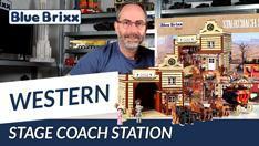 YouTube: Western Stage Coach Station von BlueBrixx Pro @BlueBrixx