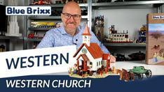 YouTube: Western Church von BlueBrixx-Pro und Transportkutsche von Xingbao for BlueBrixx