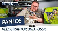 YouTube: Velociraptor mit Fossil von Panlos @BlueBrixx