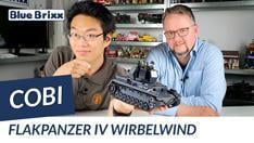 Youtube: Flakpanzer IV Wirbelwind von Cobi @ BlueBrixx