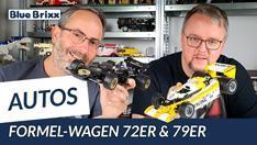 Youtube: 72er- & 79er-Formel-Wagen von BlueBrixx - zwei flotte Flitzer in 1:18!