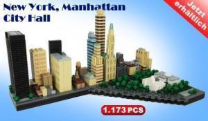 Downtown Manhattan City Hall of LEGO® Compatible bricks