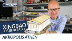 Youtube: Akropolis Athen von Xingbao for BlueBrixx - der Parthenon aus Noppensteinen!