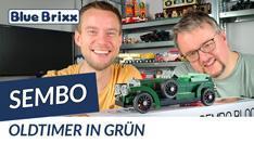 YouTube: Oldtimer in grün von Sembo @ BlueBrixx - mit Outtake!