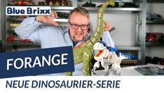 YouTube: Zwei Dinosaurier von Forange @ BlueBrixx - mit Sound und je über 2.000 Teilen!