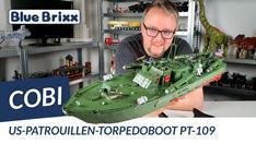 Youtube: US-Patrouillen-Torpedoboot PT 109 von Cobi @ BlueBrixx - Cobis größtes Set bisher!