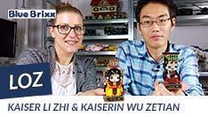 YouTube: Kaiser Li Zhi & Kaiserin Wu Zetian von LOZ @ BlueBrixx - zwei Figuren aus Mini Blocks