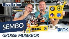 YouTube: Musikbox mit Bluetooth Lautsprecher von Sembo @ BlueBrixx - Rock 'n' Roll im Noppensteinstudio!