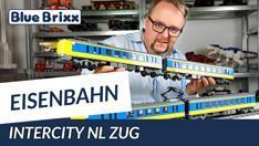 YouTube: Intercity NL Zug von BlueBrixx - mehr als 1,5 Meter lang!