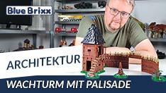 Youtube: Wachturm mit Palisade von BlueBrixx - unser neuestes Mittelalter-Set!