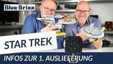 Youtube: Star Trek @ BlueBrixx - diese Raumschiffe landen zuerst in unserem Shop!