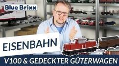 Youtube: V100 und gedeckter Güterwagen von BlueBrixx