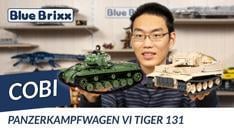 Youtube: Panzerkampfwagen VI Tiger 131 von Cobi @ BlueBrixx