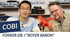 Youtube: Fokker Dr I Roter Baron von Cobi @ BlueBrixx