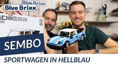 Youtube: Sportwagen in hellblau von Sembo @ BlueBrixx