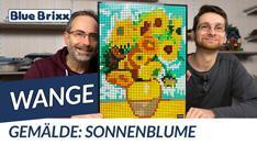 YouTube: Gemälde: Sonnenblumen von Wange 5122 @BlueBrixx - die berühmtesten Kunstwerke der Welt!