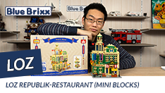 Youtube: Republik-Restaurant von LOZ aus Mini Blocks @ BlueBrixx