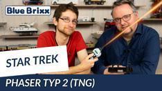 Youtube: Star Trek @ BlueBrixx - Phaser Typ 2 (TNG) von BlueBrixx Pro