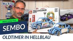 YouTube: Brixx ganz fixx: Oldtimer in hellblau von Sembo