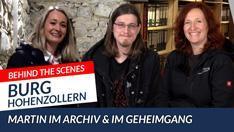 YouTube: Burg Hohenzollern @ BlueBrixx - Martin im Burgarchiv und einem Geheimgang!