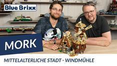YouTube: Mittelalterliche Stadt Windmühle von Mork @BlueBrixx - ein lizensiertes MOC von letz PLAY!