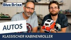 YouTube: Klassischer Kabinenroller von BlueBrixx - ein weiteres Fahrzeug aus unserer 1:18-Serie!
