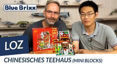 YouTube: Chinesisches Teehaus (mini blocks) von LOZ @BlueBrixx Group - Ein Set voll Rätsel