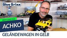 YouTube: Brixx ganz fixx: Geländewagen in gelb von Achko
