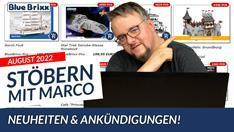 YouTube: Stöbern mit Marco - Neuheiten und Ankündigungen im August 2022!