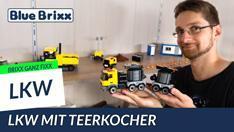 YouTube: Brixx ganz fixx: LKW mit Teerkocher  @BlueBrixx Group 