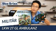 YouTube: Bundeswehr LKW 2t GL Ambulanz von BlueBrixx Pro