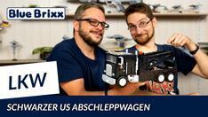 YouTube: Schwarzer US Abschleppwagen von BlueBrixx