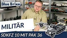 Youtube: SdKfz 10 mit PaK 36 von BlueBrixx