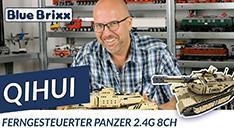 Youtube: Remote controlled tank from Qihui @ BlueBrixx - with test drive!