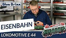Youtube: Lokomotive E44 von BlueBrixx