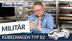 Youtube: Kübelwagen Typ 82 von BlueBrixx