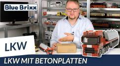 Youtube: Schwerlast-LKW mit Betonplatten von BlueBrixx