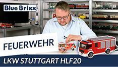 Youtube: Feuerwehrfahrzeug HLF 20 von BlueBrixx