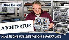 Youtube: Klassische Polizeistation + Parkplatz von BlueBrixx
