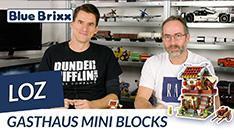 Youtube: Gasthaus von LOZ @ BlueBrixx - der Held der Steine baut Mini Blocks!