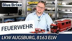 YouTube: Feuerwehrfahrzeug ELW von BlueBrixx