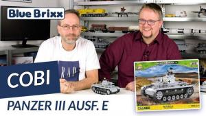 YouTube: Panzer III Ausführung E von Cobi @ BlueBrixx